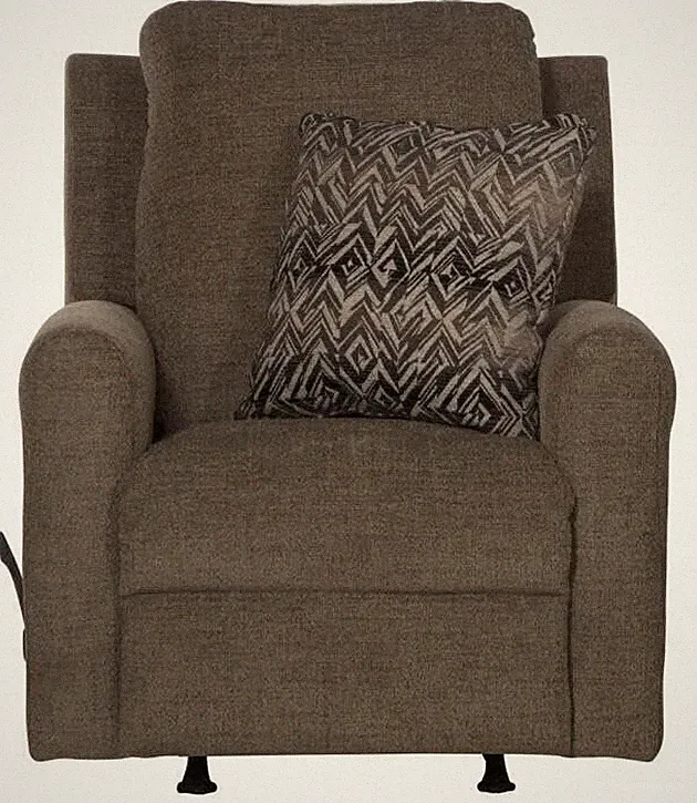 checkered rocker recliner
