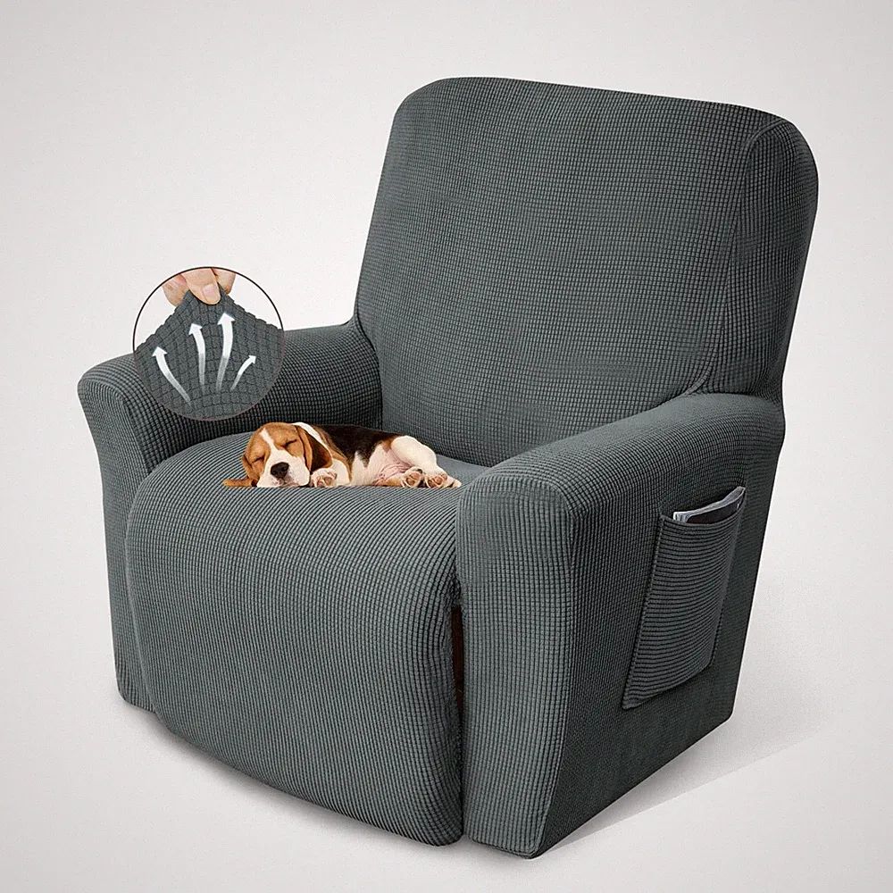 KEKUOU Recliner Chair Covers, Lazy Boy Recliner Covers Stretch Couch Cover Sl...