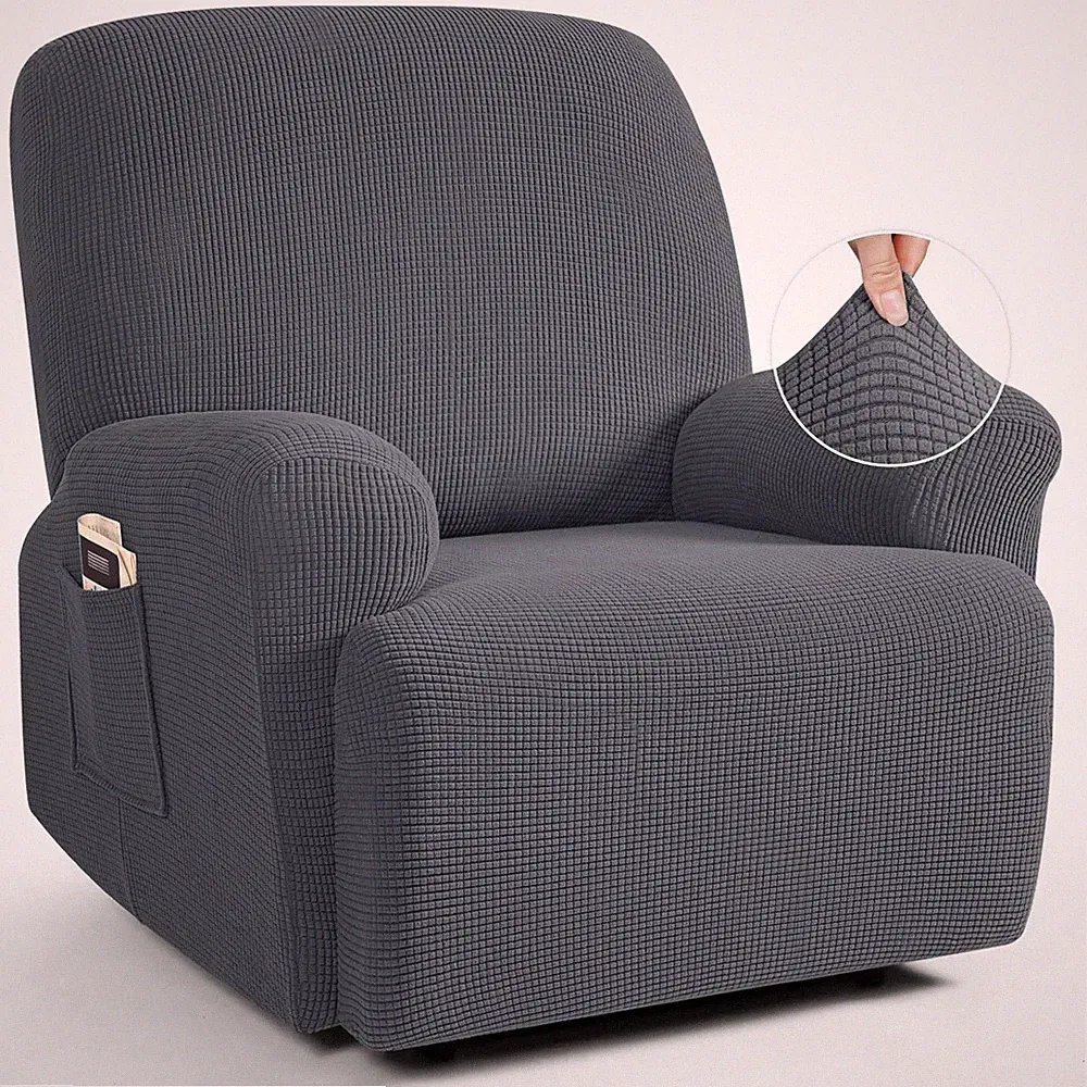 Oversized Recliner Chair Covers, 1 Seater Streach Recliner Covers Soft Couch...
